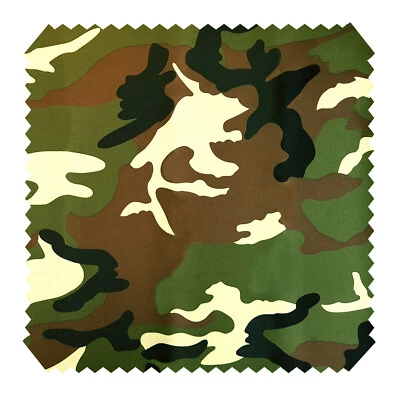 novely® OXFORD 600D Camouflage Tarnfarben Grün Stoff OUTDOOR | Meterware | 1 lfm