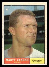1961 Topps Marty Keough #146 - Washington Senators