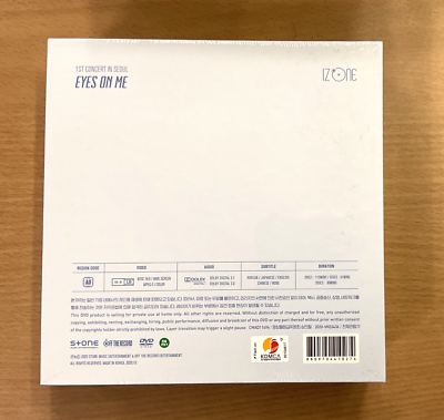 IZ*ONE 1ST Concer in Seoul [Eyes On ME] DVD (3DICS) + Store Gift