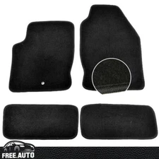 For 00-07 Ford Focus Black Nylon Front & Rear OE Factory Fitment Floor Mats
