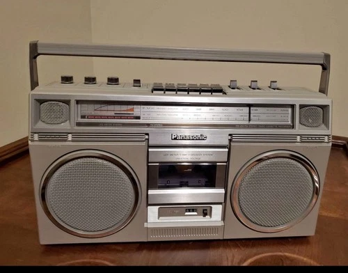 Vintage Panasonic RX-5030 AM / FM Stereo Cassette BoomBox Radio Recorder - New