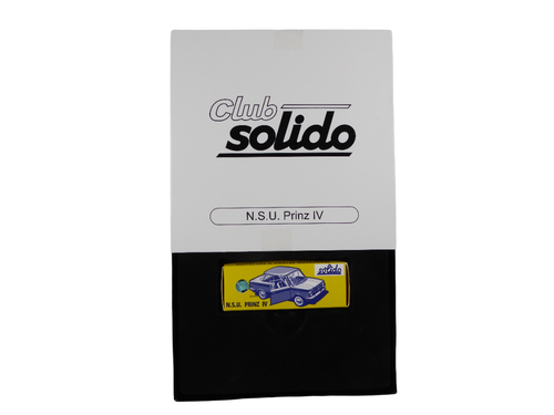 NSU Prinz IV Turquoise 1962 Club Solido 1:43 diecast model car 1271 - Picture 8 of 9