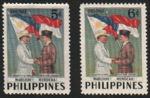 43913  Philippine Islands 1953 Stamp Scott #587-88 Mint NH Complete Set