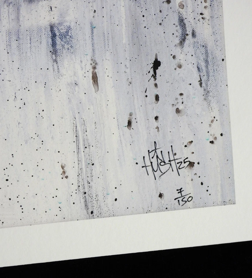 HUSH Rough Cuts 1 signed print + sticker banksy,pichiavo,shepard fairey - Image 4 of 4