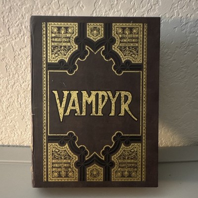 Insight Editions Vampyr Book-Style Lidded Storage Box Gothic Buffy Decor