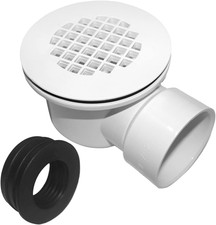 PVC 2''Side Outlet Drain Assembly  For Low Profile Shower Drain Trap and Shower B