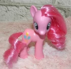 My Little Pony G4 Pinkie Pie 3" Brushable Figure  Hasbro - 2010 MLP