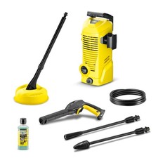 Kärcher K 2 Compact Home Pressure Washer 110 Bar Patio Cleaner Bundle