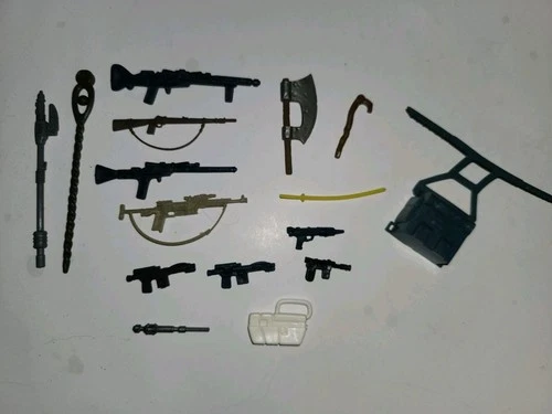 Vintage Original Star Wars Action Figure Blaster Rifle Accessories Weapon Lot