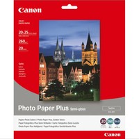 Canon SG-201 / 1686B018 / Semi-Gloss Satin Fotopapier Weiß (20,32 X 25,4Cm, 8 X