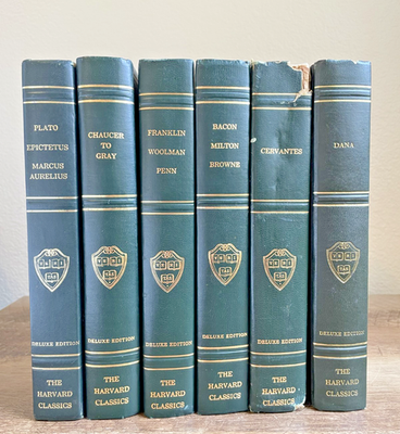 The Harvard Classics Deluxe Registered Edition Set of 6, 1969