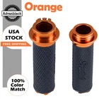 Advanblack Orange AXION Performance Grips Electronic Throttle For Harley Softail