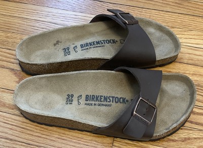 Women s Size 39 (W 8, M 6) Birkenstock Madrid Sandals Brown Mint