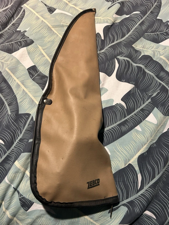 Vintage Zebco 202 Metal Orange  Reel With 4064 6' Rod Combo 4 PC W/TRAVEL CASE - Image 2 of 4