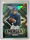 2025 Panini Prizm - Emergent Jaxson Dart #6 Green Wave Prizm (RC)
