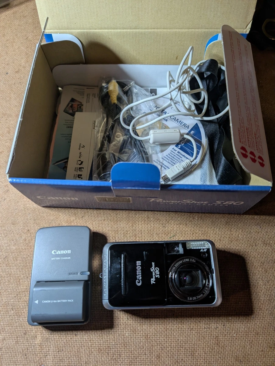 Canon PowerShot S80 Digital Cameras 8-9.9 MP Maximum Resolution