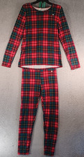 Lucky Brand Womens Multicolor Plaid 2-Piece Pajama Set Size Medium Soft Smooth