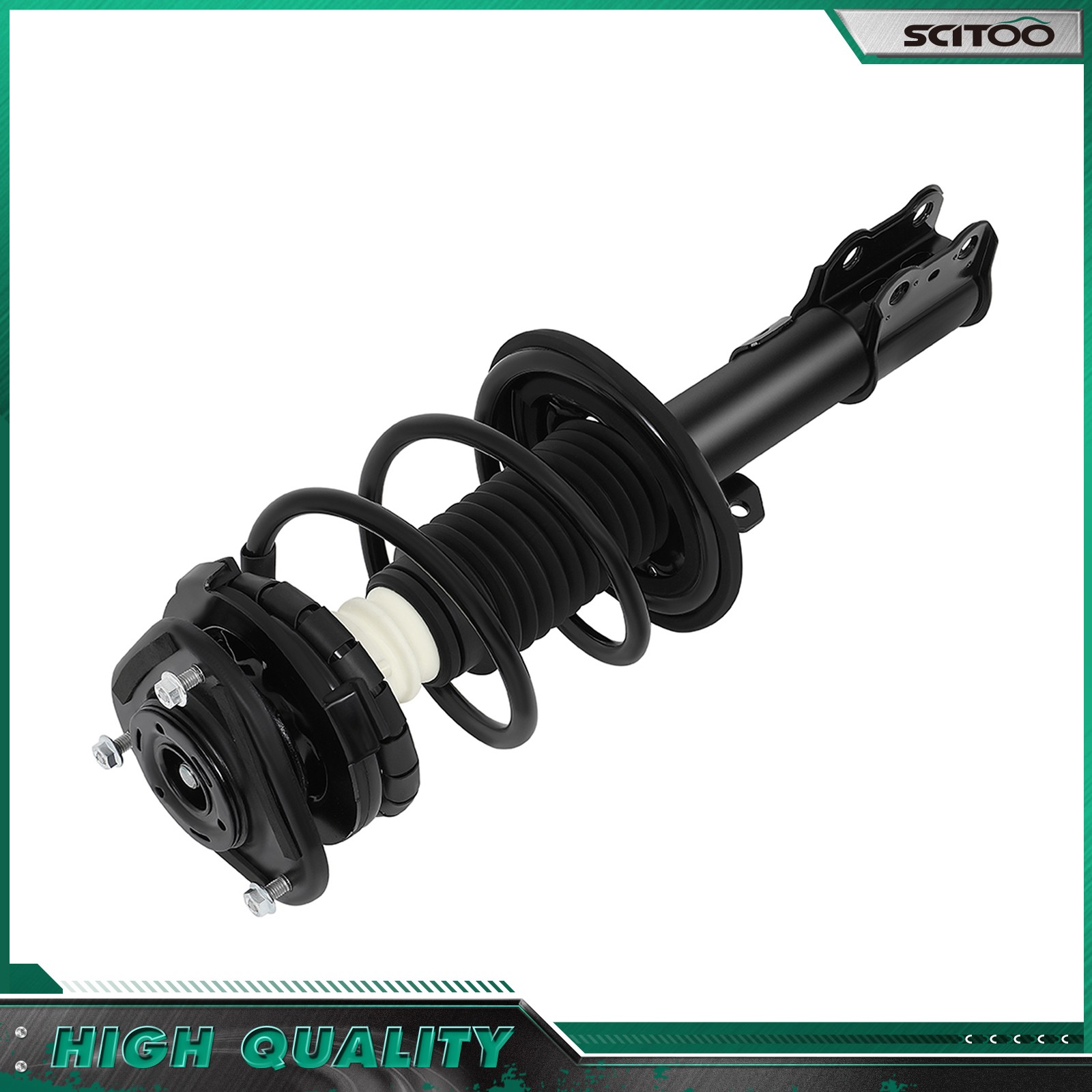 2 Pcs Quick Complete Struts & Coil Springs Shocks For Toyota Celica 2000-2005