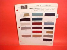1966 Oldsmobile Toronado Cutlass Supreme 442 Convertible 88 98 Paint Chips Rm