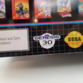 Sega Genesis Mini  42 games 30 Year Anniversary 2019 Edition with box and manual