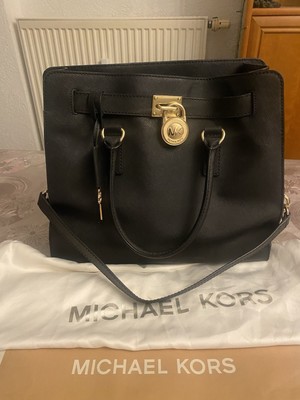 Michael Kors Hamilton Bag Schwarz Groß