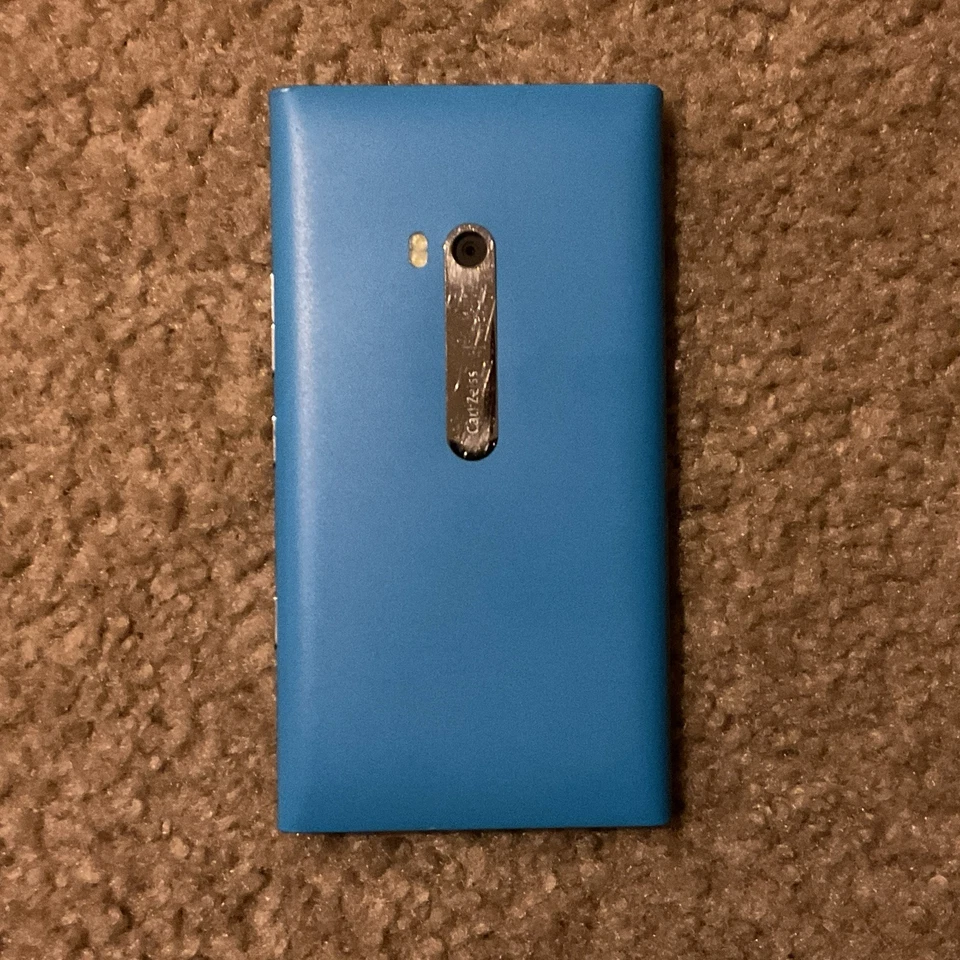 RARO Azul Nokia Lumia 900 16 GB Windows Mobile 7.5 GSM AT&T Teléfono 4.3 pulgadas Foto 3 de 4