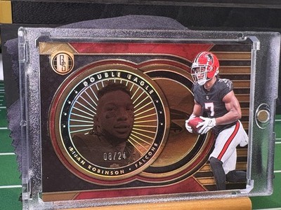 2024 Panini Gold Standard Rookie Double Eagle Bijan Robinson /24 (RC)