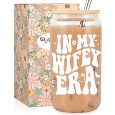 Wifey Era Cup, Wedding, Bride Gifts for Her, Bridal Shower, Engagement Gifts