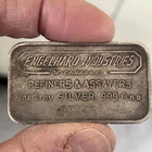 RARE Engelhard Industries Vintage 1 oz .999 Silver Bar Low Serial #27738