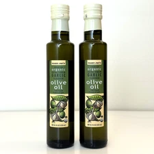 2 X Trader Joe's Spanish Organic Extra Virgin Garlic Olive Oil 8.5 fl oz each