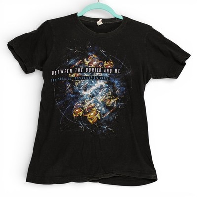 Vintage Between The Buried And Me T-Shirt Tultex S Black Parallax 2011 Tour Band