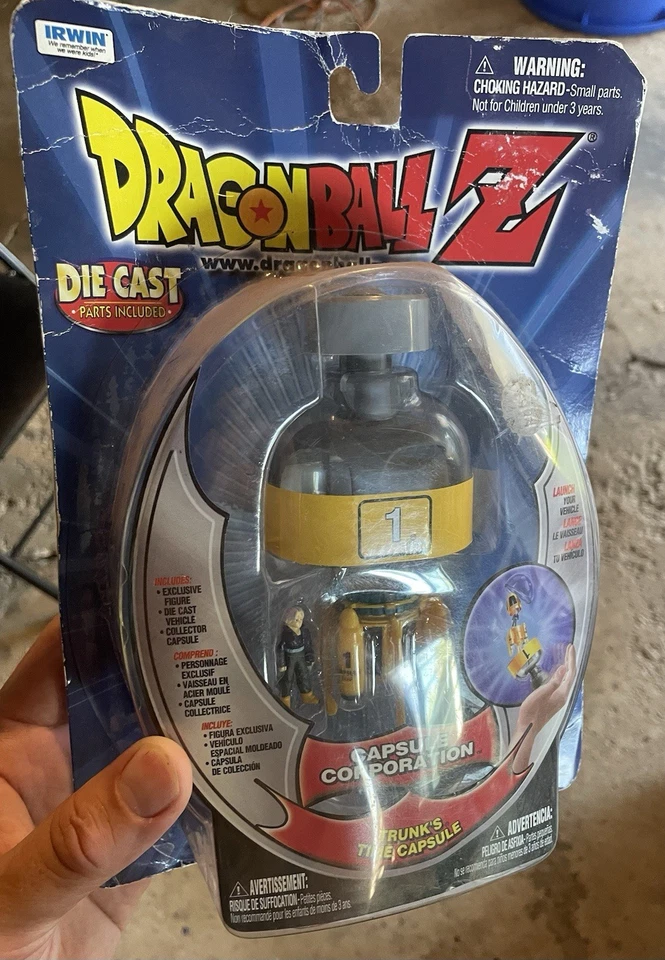 Irwin Toys Dragon Ball Z Capsule Corporation Trunk's Time Capsule New in Pkg - Image 3 of 3
