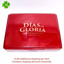 Dias De Gloria AJ Fernandez Toros Empty Wood Cigar Box 10" x 7.25" x 2"