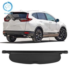 For Honda CRV 2017 2018 2019 Retractable Cargo Cover Black Security Trunk Shade