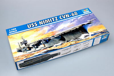 Trumpeter Scale Models 5714 1/700 USS Nimitz CVN68 Aircraft Carrier 1975 Model K