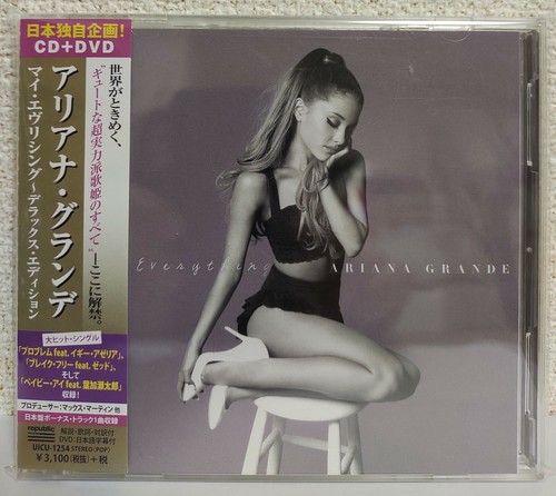 Ariana Grande My Everything Deluxe Edition Japan Limited Cd Dvd W Obi Ebay