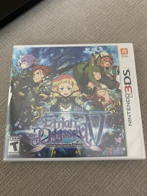 ETRIAN ODYSSEY V 3DS 欧州版 Etrian Odyssey V: Beyond the Myth (Nintendo 3DS, 2017) for
