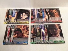 Weiss Schwarz Attack on Titan Vol 2 booster pack set of uncommon cards x1 U