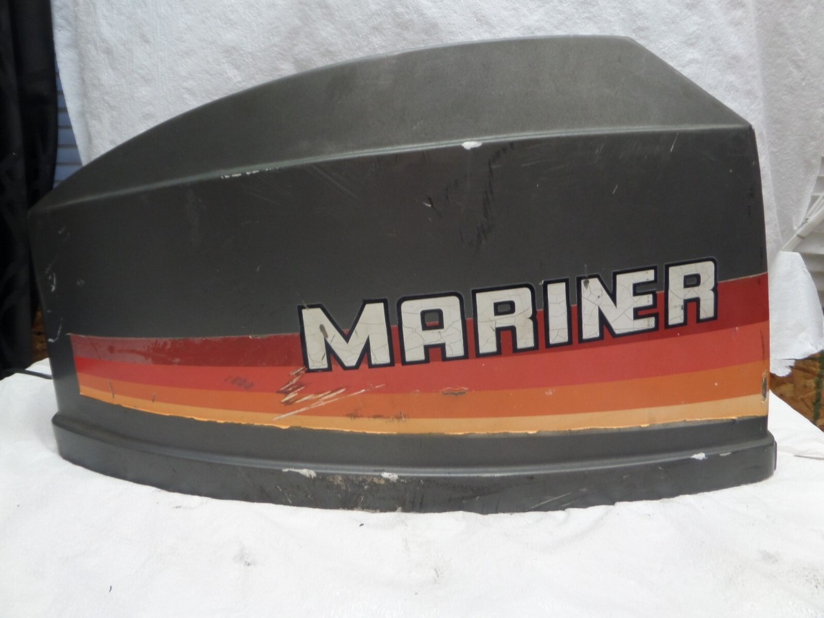 1985 MARINER 25XD 25HP TOP COWLING 2190-9163A8 MERCURY MOTOR