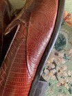 Stacy Adams Cognac Brown Snake Leather Tassel Loafers 9M  ABTUC — photo 8
