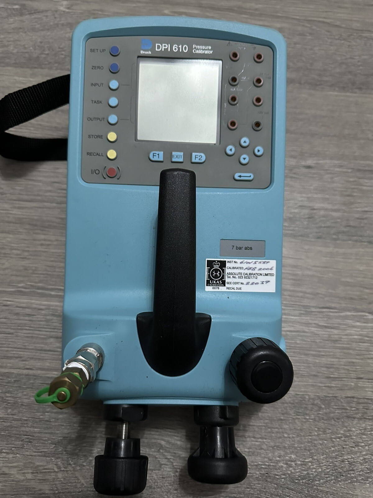Druck Dpi 610 Pressure Calibrator eBay