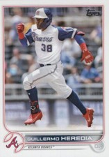 2022 Topps Baseball #610 Guillermo Heredia Atlanta Braves