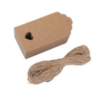Tinksky Kraft Paper Card Blank Brown Tag Wedding Favour Gift Tag Diy Tag Lugg... on sale Tinksky Kraft Paper Card Blank Brown Tag Wedding Favour Gift Tag Diy Tag Lugg... on sale