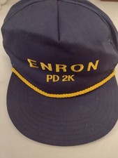 Rare Vintage Enron PD 2K Hat With Rope Across Bill