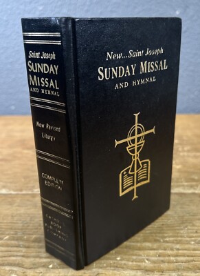 ST JOSEPH SUNDAY MISSAL & HYMNAL COMPLETE Masses Holy days Easter 1986