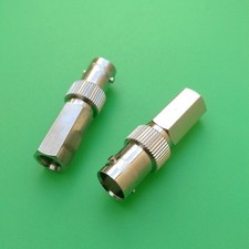  2 PCS BNC Female Twist-On Connector for RG6 - USA Seller
