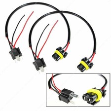 9006 To H4 Conversion Wires Harness Adapters Sockets Headlight Retrofit Hid Kit