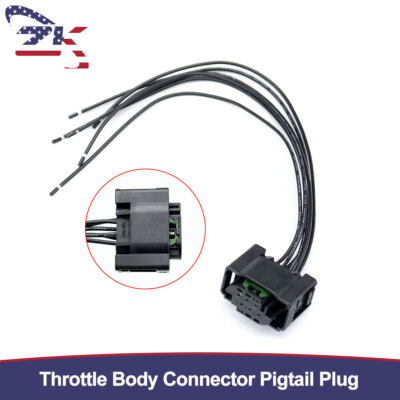 Throttle Body Connector Pigtail Plug for 2008 2009 2010 2011 Jeep Wrangler 3.8L