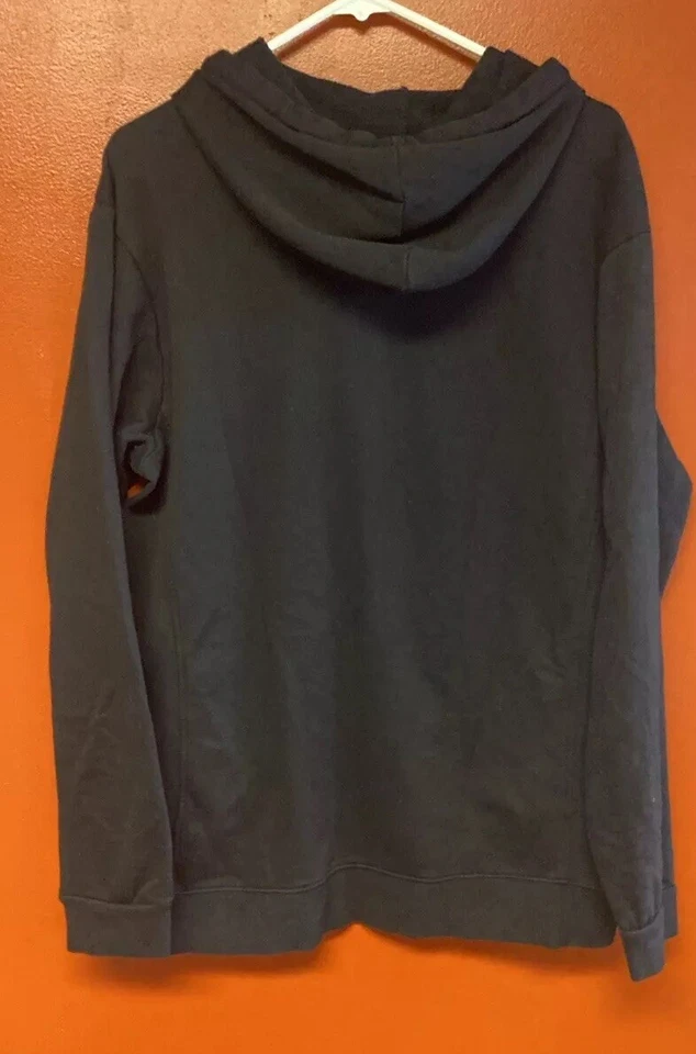 Sudadera con Capucha Negra Entree LS Misunderstand Goku Talla Grande Hennessy Anime Dragonball Z Foto 4 de 4