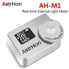Brass AstrHori AH-M1 Camera Light Meter Real-time LightMeter 0.66" OLED Display